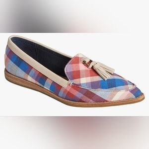 Sperry womens boat shoes plaid several sizes NEW WITH BOX